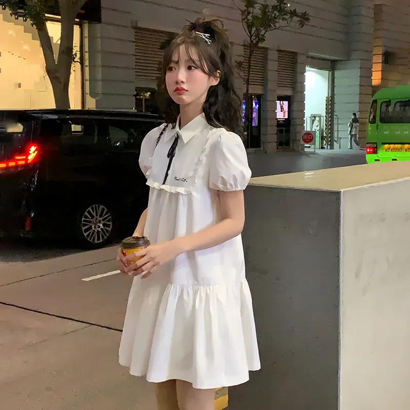 COMMA GIRL Short Sleeved Dress Women's-3