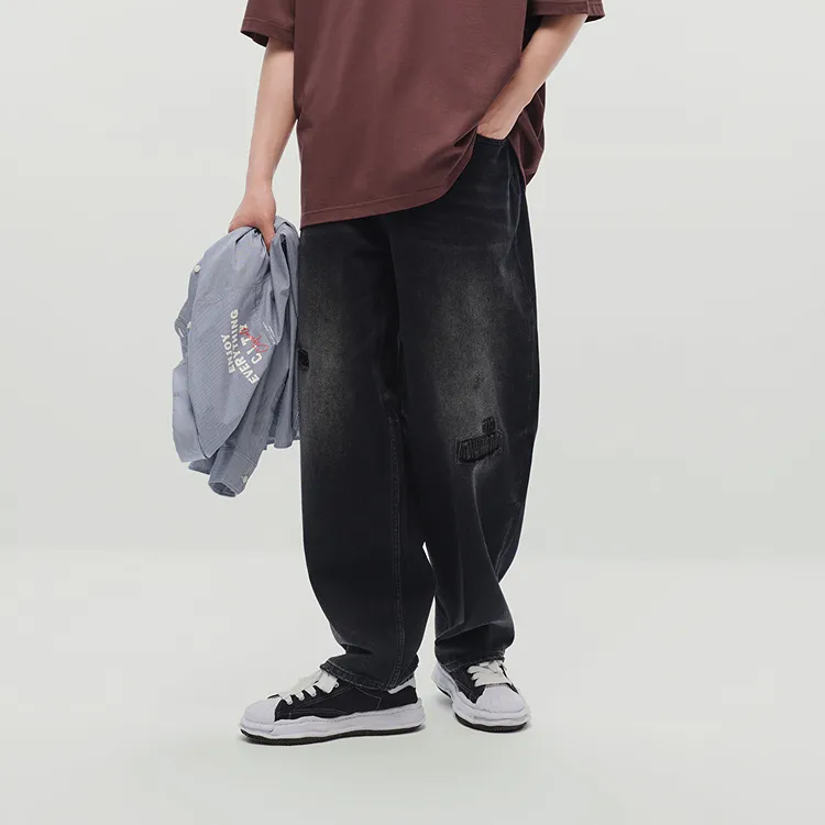 PEACEBIRD MEN Jeans Men's Dark Gray, Batch 1-2
