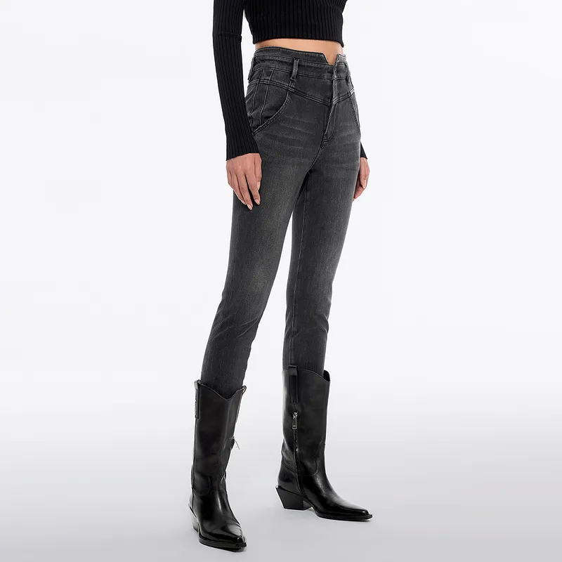 Miss Sixty Jeans Women's Black Gray-4