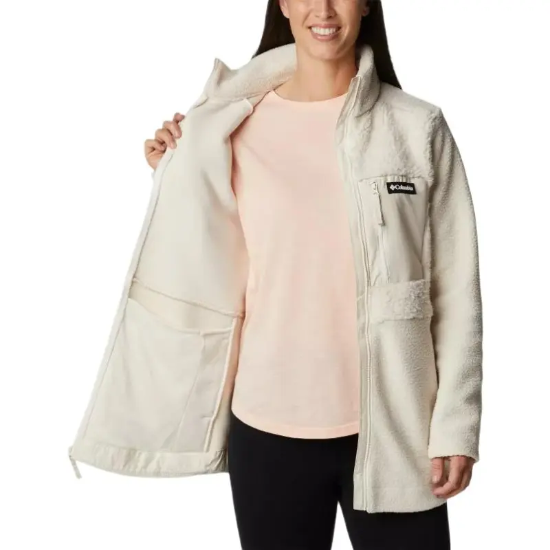 Columbia Lodge Sherpa Jacket Women's Chalk-3