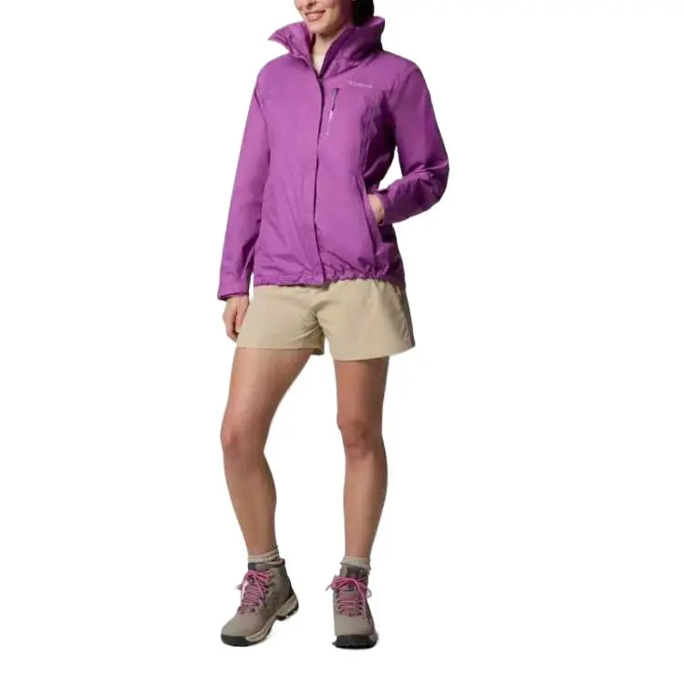 Columbia Pouration™ II Jacket Women's Purple-3