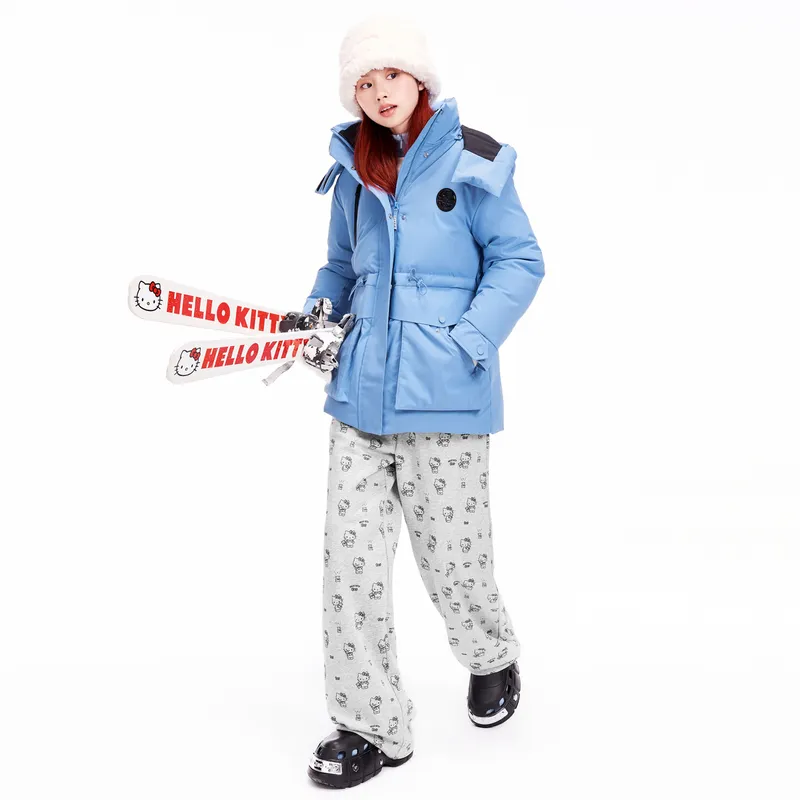 LEDIN Down Jacket Women's Ocean Blue-3