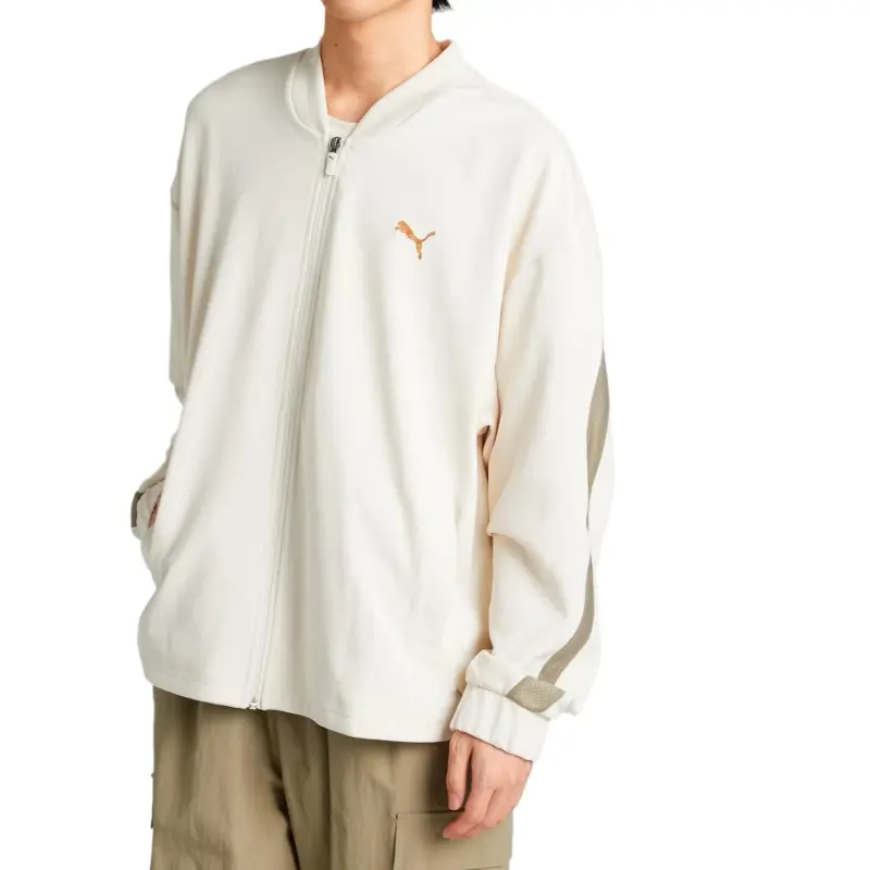 PUMA Training Train Edge Jackets & Coats Men's High Mountain Snow White-2