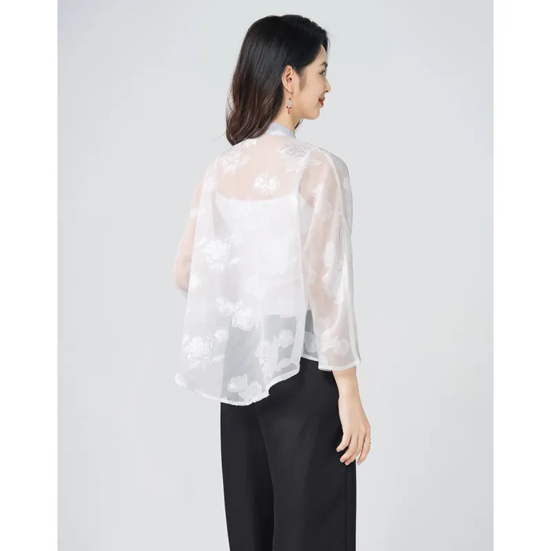 Love Elaine Shirt Regular Women's White-6