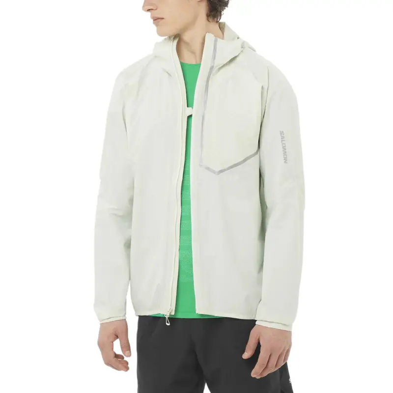 SALOMON BONATTI TRAIL Jackets Coats Men's Ice White-1