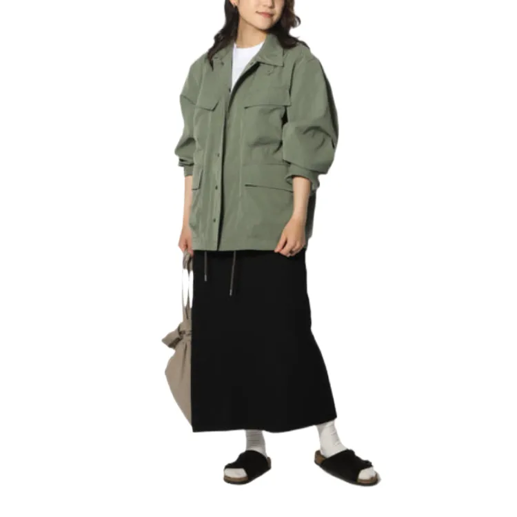 Snow Peak TAKIBI Weather Cloth Jacket Unisex-12