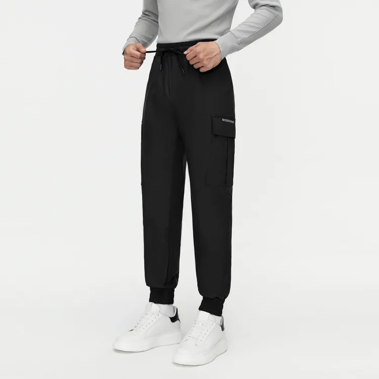 BOSIDENG Down & Insulated Pants Men Black 8056-2