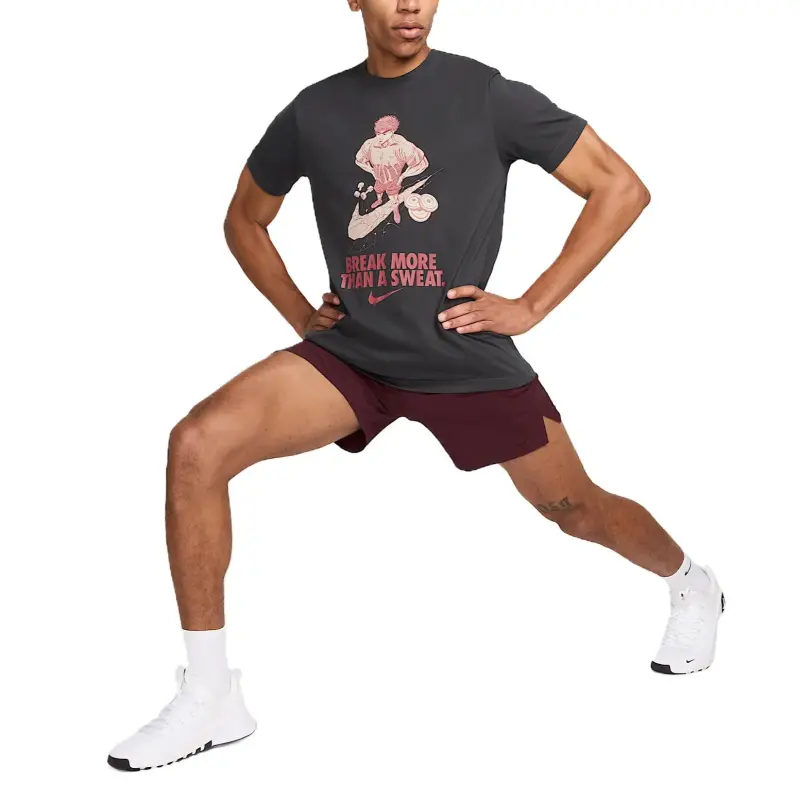 Nike Men's Dri FIT Fitness T Shirt-1