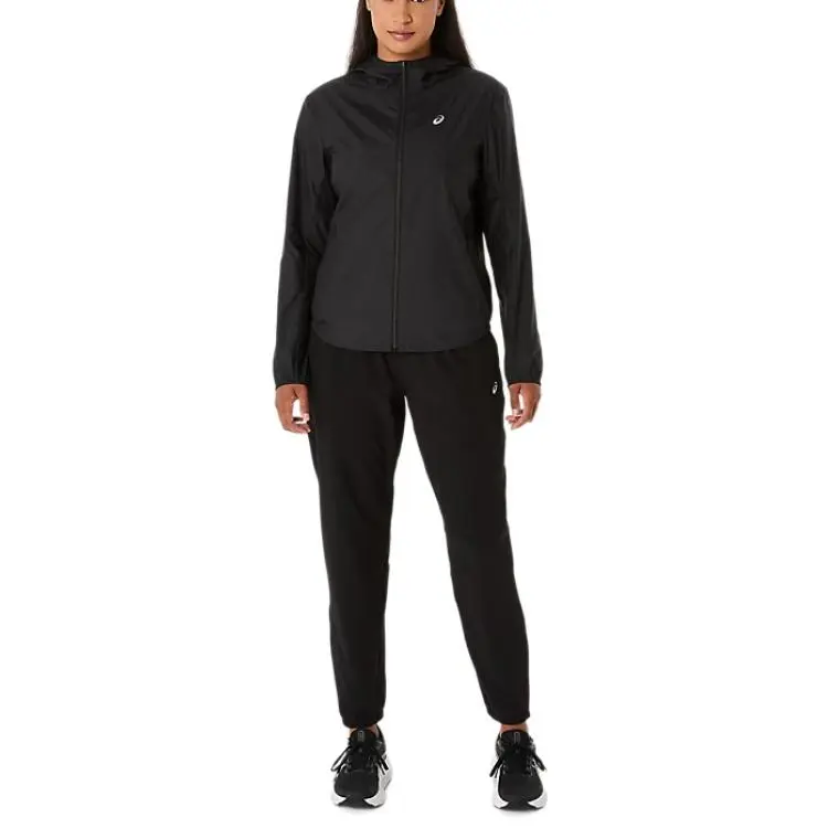 Asics SILVER Jackets & Coats Women's Black-3