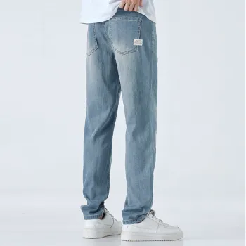 Tonlion Jeans Men Light Blue