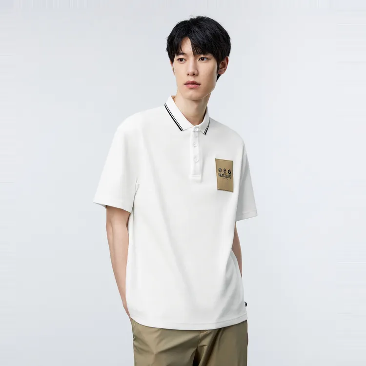 PEACEBIRD MEN Polo Shirts Men-3
