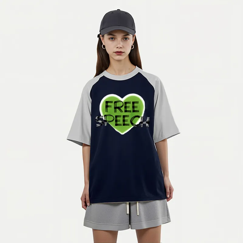 FAIRWHALE Drop Shoulder Sleeve T Shirt Women's-10