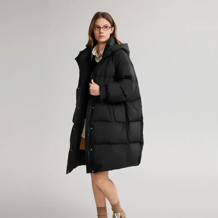 ELLE Down Jackets Women's Black-5