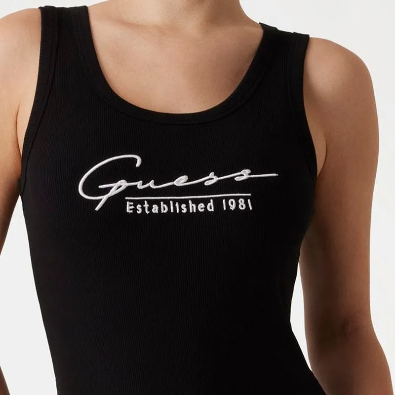 GUESS Logo embroidered Dress-6