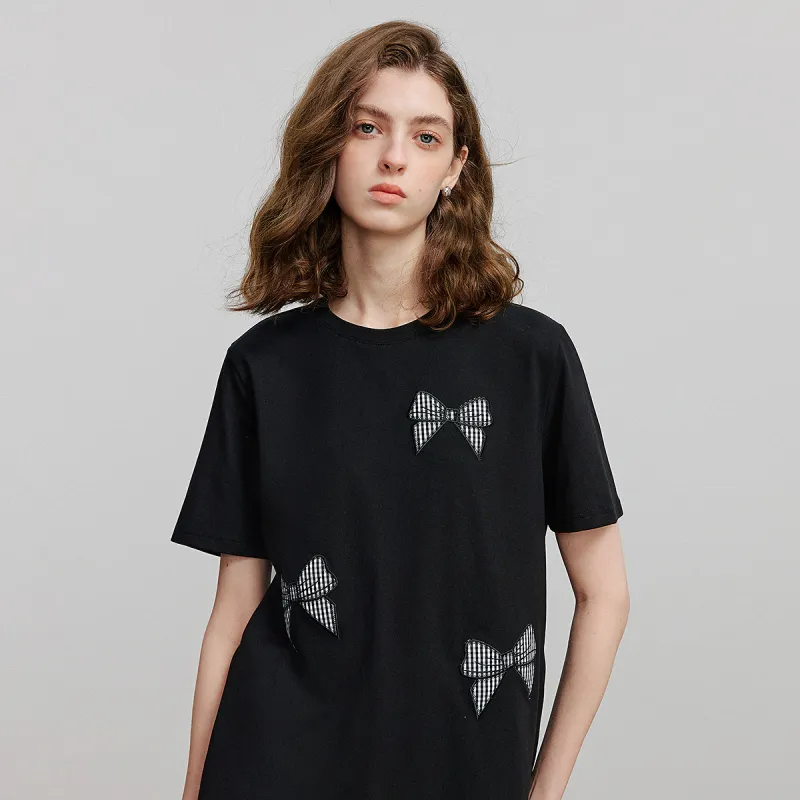 Initial Language T Shirt Women's-4