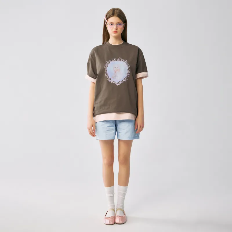 MYSAMESAME T Shirts Unisex Cocoa Brown-2
