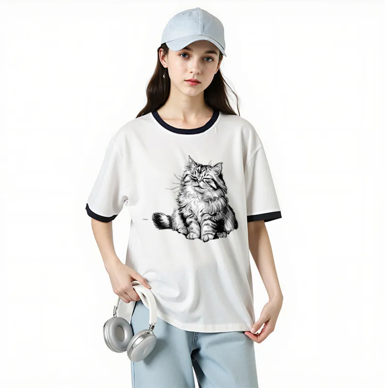 FAIRWHALE T Shirts Women's-3