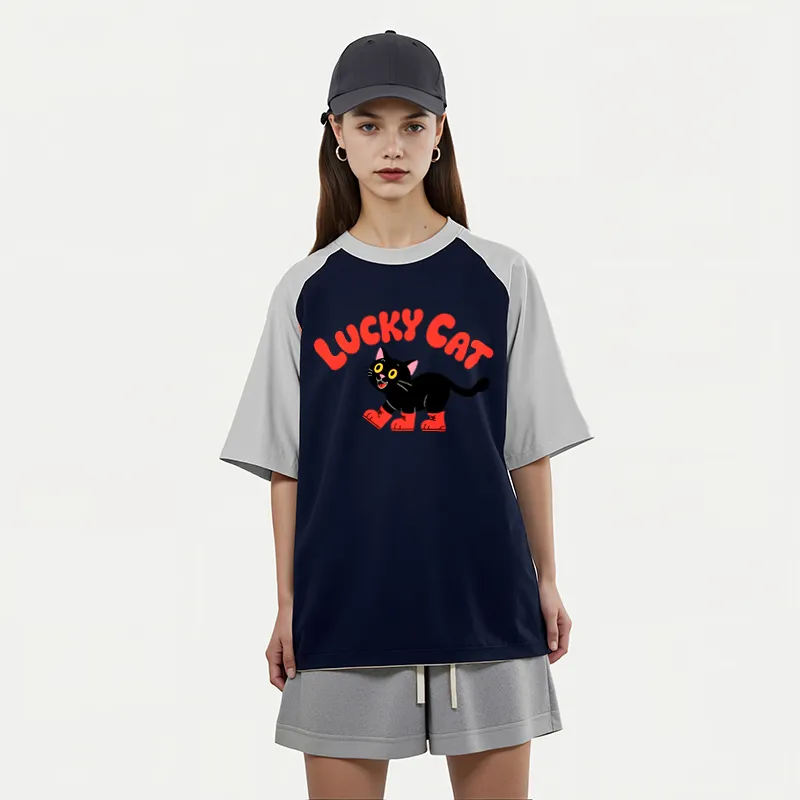 FAIRWHALE Raglan Sleeve T Shirt Women's-10