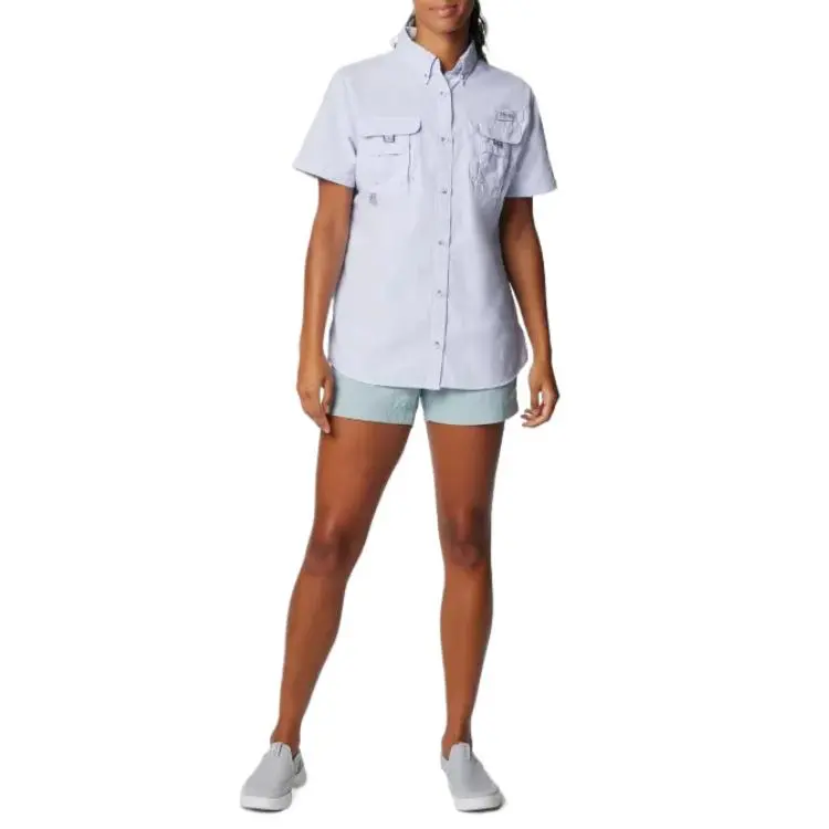 Columbia PFG Bahama Shirt Women's Snowdrift-3