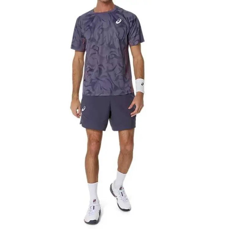 Asics ACTIMOTION™ T Shirt Men's Gray Purple-3