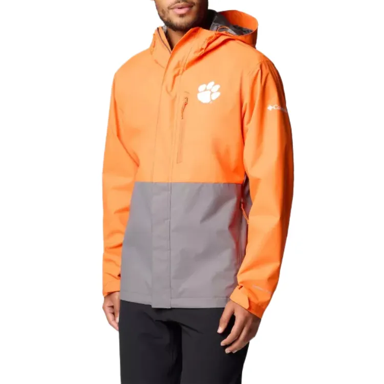 Columbia Jacket Men's Orange Gray-2