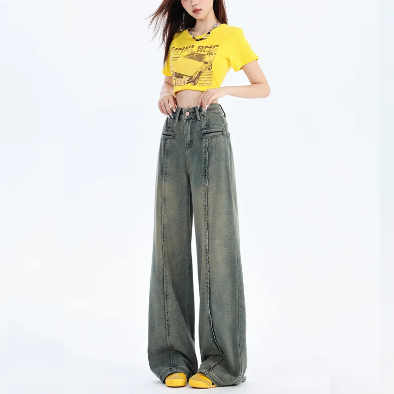 Kele Coco Jeans Unisex Vintage Blue-2