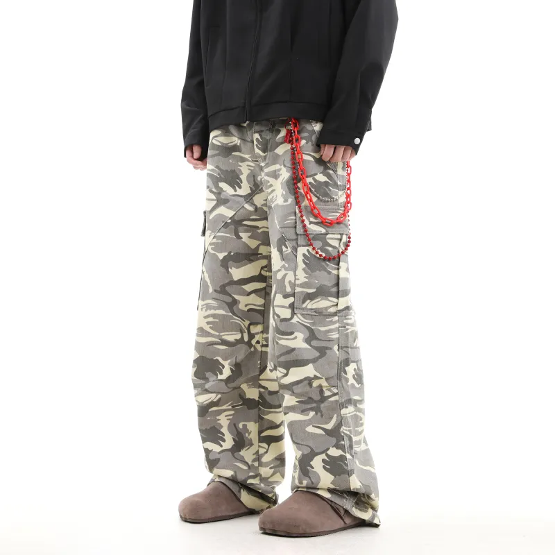 CUWU Jeans Unisex Camouflage-2