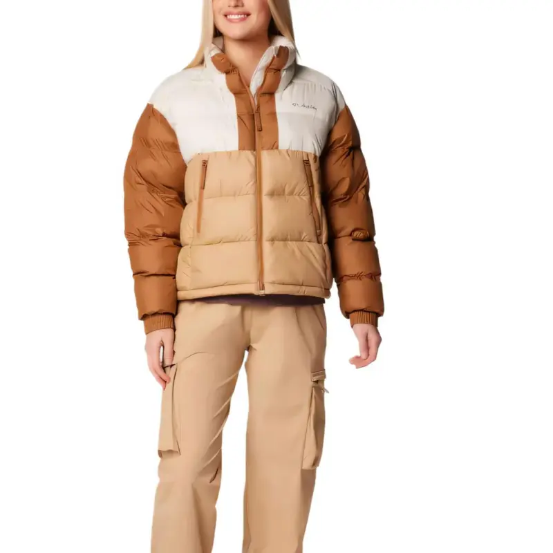 Columbia Pike Lake 2Omni-Heat Jackets Coats Women's Camel-4