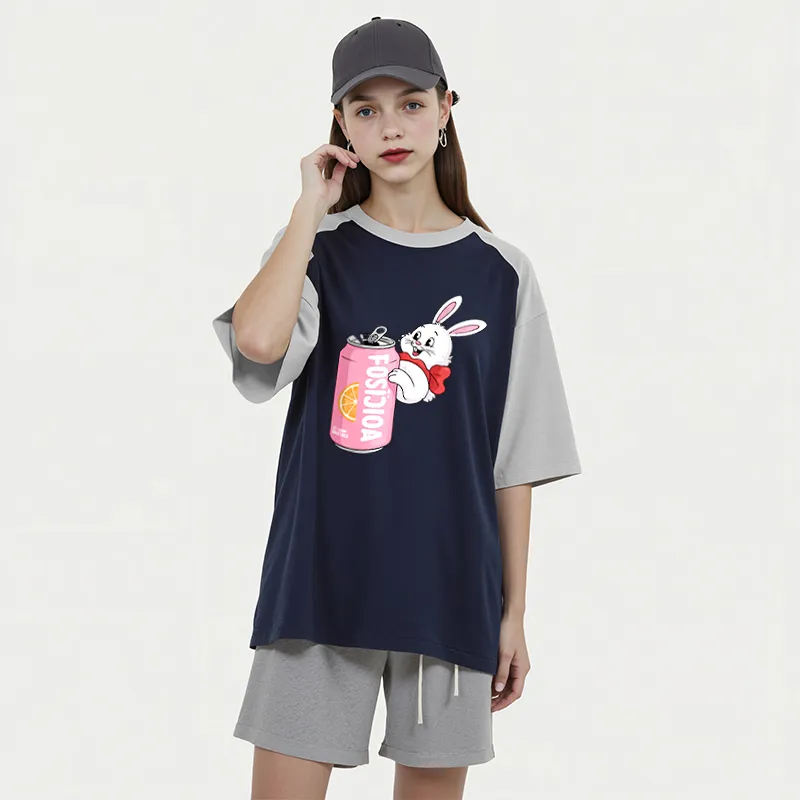 FAIRWHALE Raglan Sleeve T Shirt Women's-11