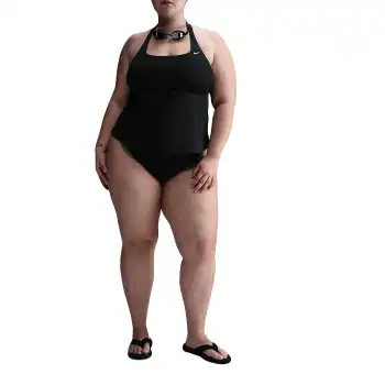 Nike Swim Essential Women's Square Neck Tankini Extended Sizing
