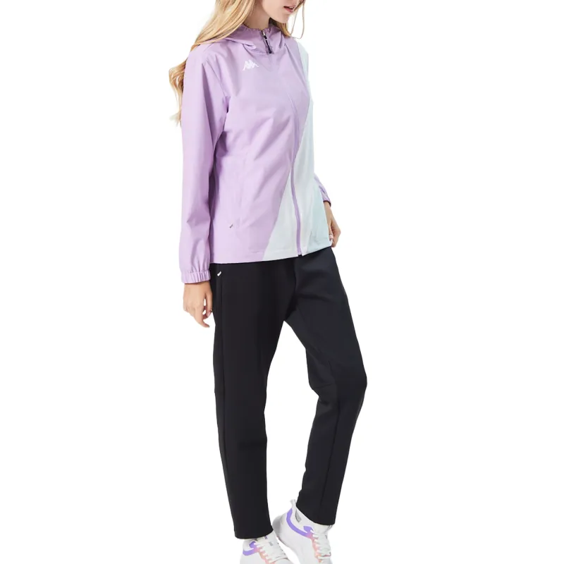 Kappa Trench Coat Women's Light Purple-3