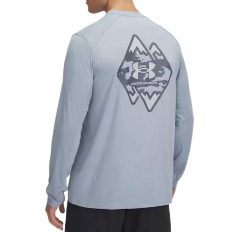 Under Armour Drift Tide Knit T Shirt Men's Blue-1