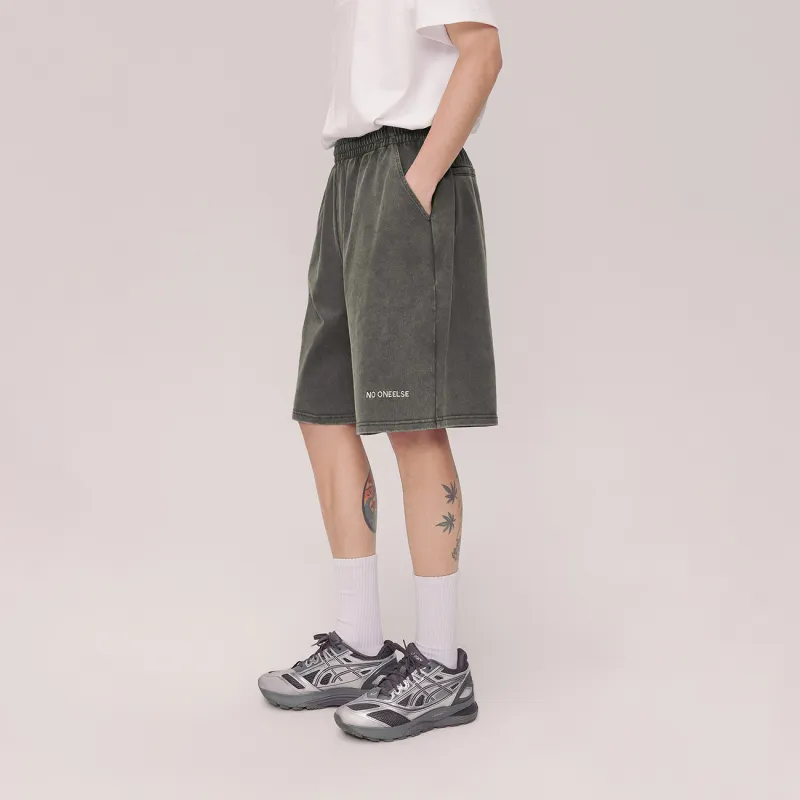 NO ONE ELSE Casual Shorts Unisex-6