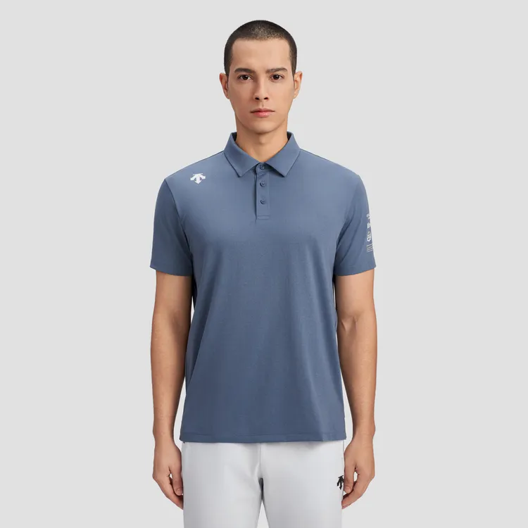 DESCENTE TRAINING Polo Shirt Unisex-10