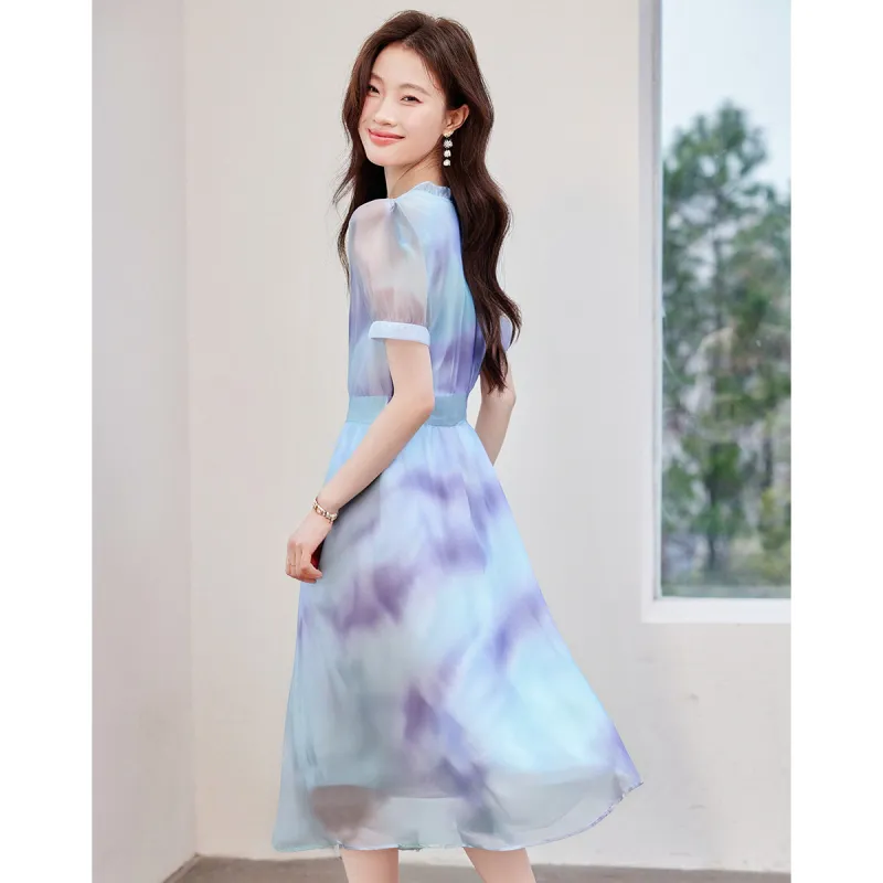 Love Elaine Short Sleeved Dress Women's Multicolor-1