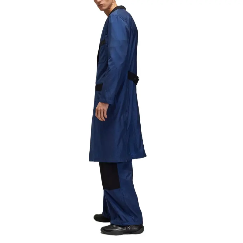 Adidas Y 3 ULTRALIGHT NYLON BLAZER COAT Jacket Men's Blue-2