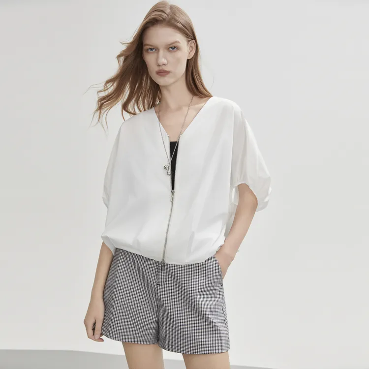 ELLE Shirts Women's White-6
