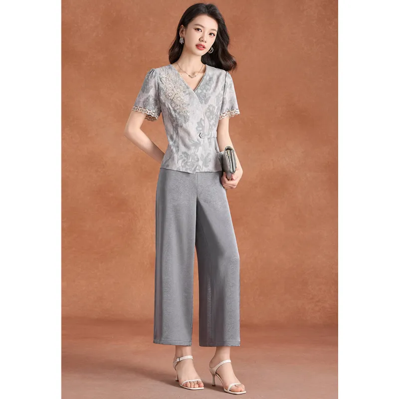 Mylan Casual Suits Women's Gray-3