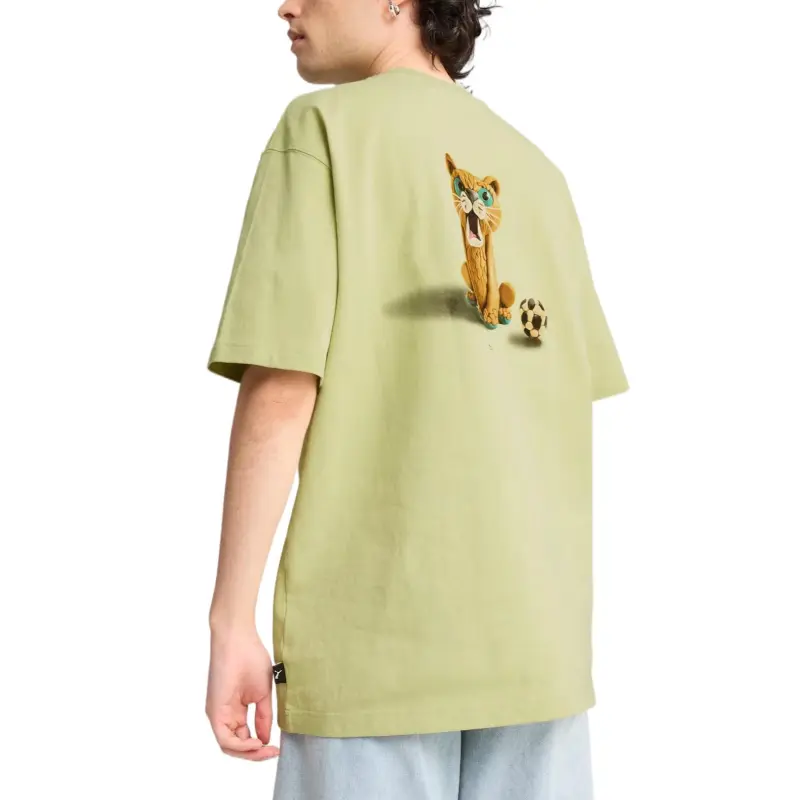 PUMA Playera Graphics 'The Cat' Para Hombre-3