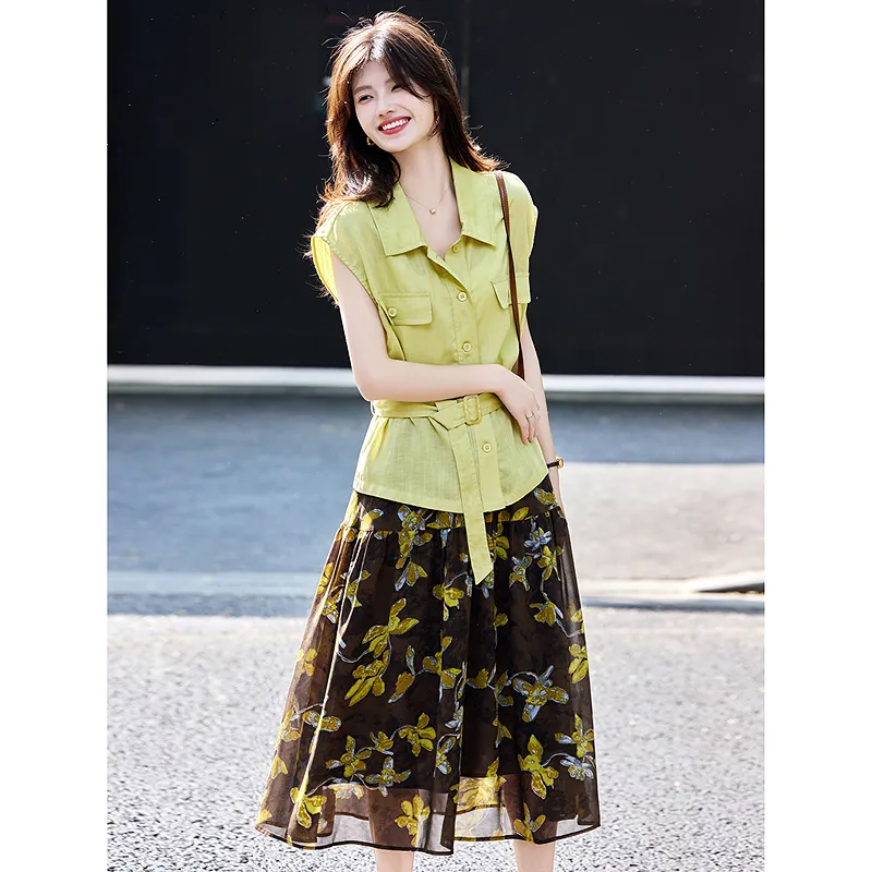 A Paradise For Awakening Skirt Set Women's-2