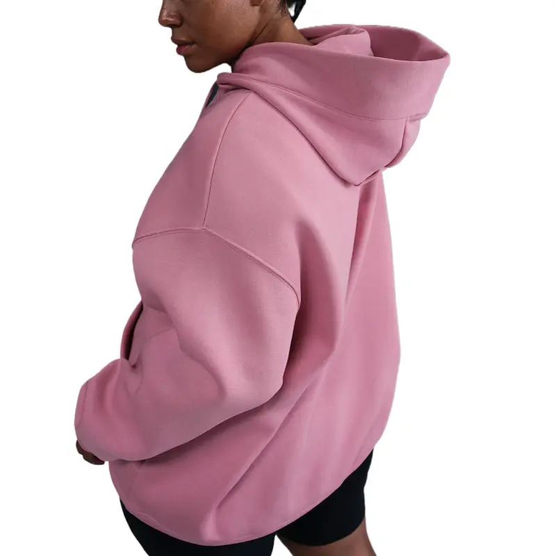 Nike Swoosh Sportswear Phoenix Fleece Sweatshirt Women's Element Pink/Sail-1