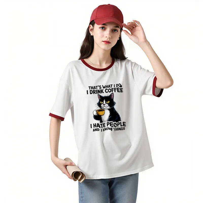 FAIRWHALE T Shirts Women's-10