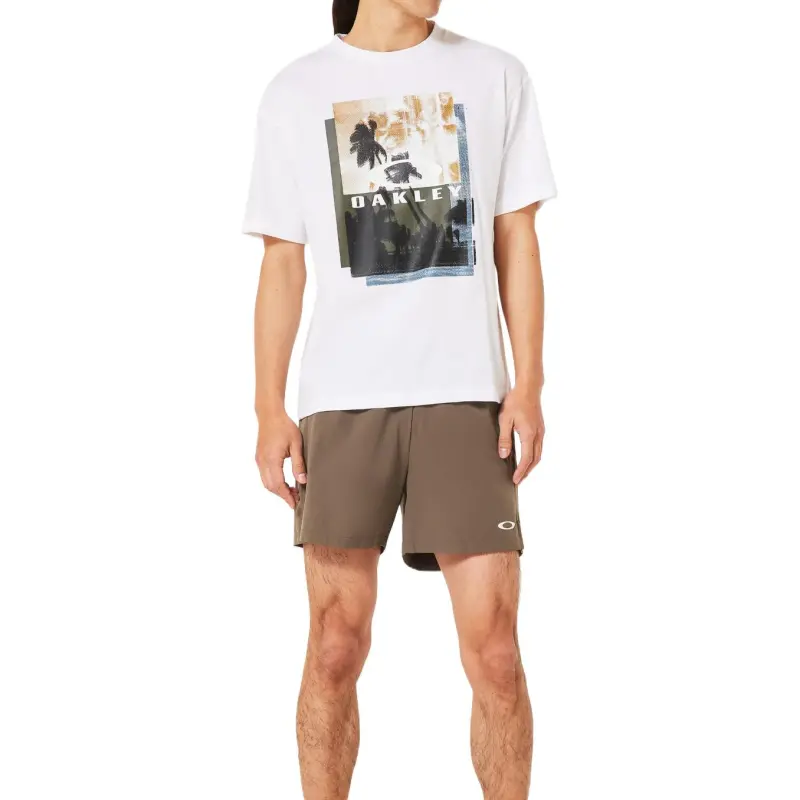 Oakley T Shirts Men White-6