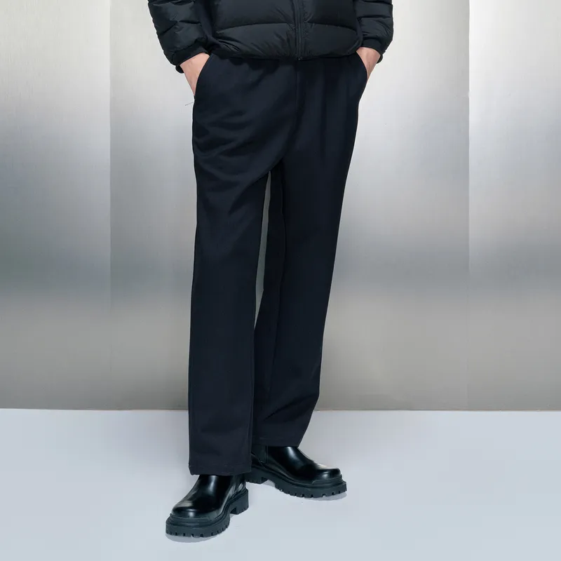 GXG Casual Pants Men Black-4