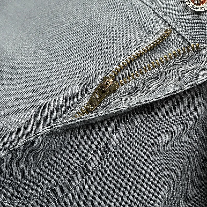 LESS IS MORE Jeans Men Light Gray-3