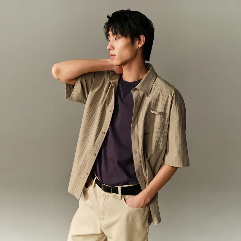 GXG Texture Series Shirts Men-3