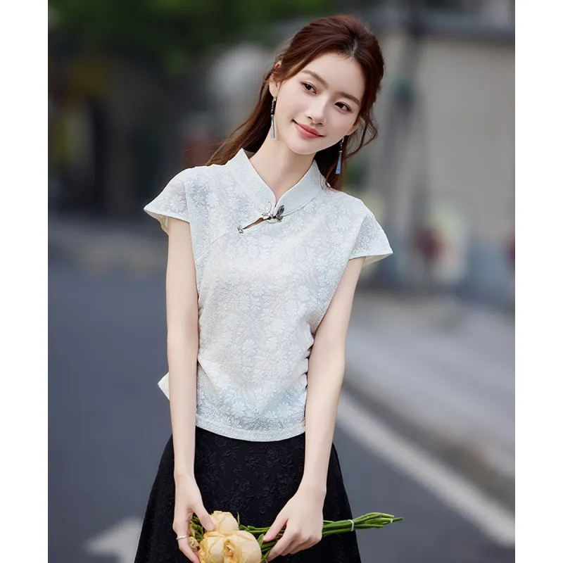 Still quiet Shirts Women's Beige-2