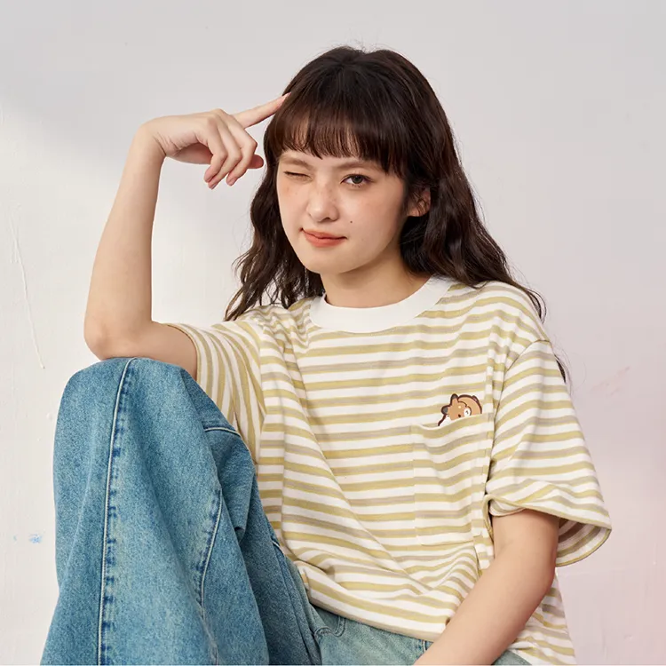 Checkitout T Shirts Unisex Ecru-3