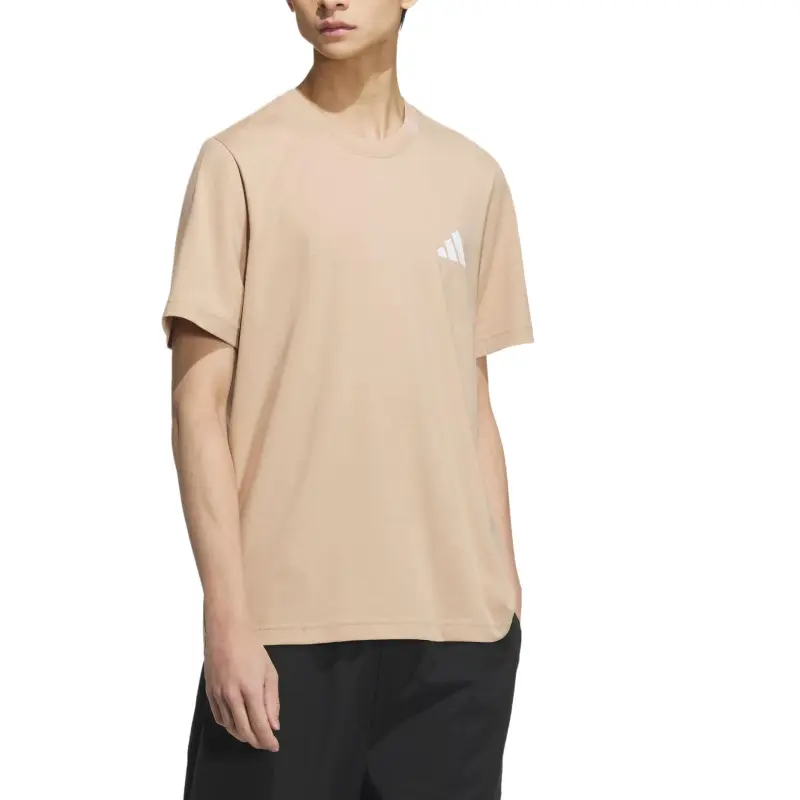 Adidas GRAPHIC SHORT SLEEVE T Shirt Unisex Warm Sand-3