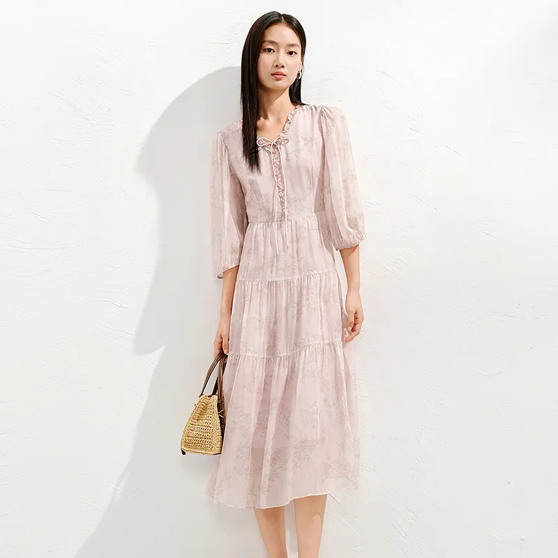 JZ. ANNAKRO Long Sleeved Dress Women's-8